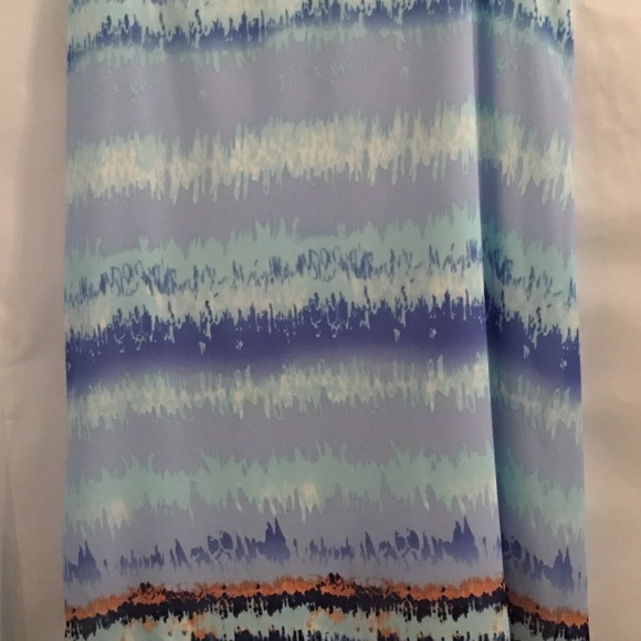 CATO Maxi chiffon over Skirt Plus Size 24 Zipper - Picture 5 of 7